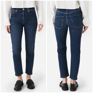 Citizens of Humanity Isola Straight Crop Jeans Cortland Wash